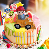 Maxbell Maxbell Resin Vehicle Toy Decorations Construction Theme Decorations Creative Mini Bulldozer