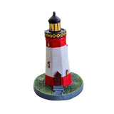 Maxbell Maxbell Miniature Lighthouse Ornament Watchtower Model for Cabinet Desktop Decor