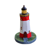 Maxbell Maxbell Miniature Lighthouse Ornament Watchtower Model for Cabinet Desktop Decor