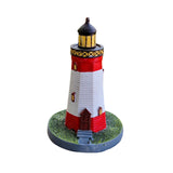 Maxbell Maxbell Miniature Lighthouse Ornament Watchtower Model for Cabinet Desktop Decor
