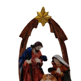 Maxbell Maxbell Nativity Scene Figurine Set Christmas Spiritual for Party Favors Tabletop