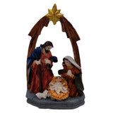 Maxbell Maxbell Nativity Scene Figurine Set Christmas Spiritual for Party Favors Tabletop
