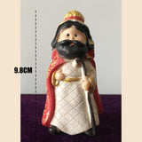 Maxbell Maxbell 9 Pieces Christmas Nativity Set Resin Crafts Decorations Collection Gifts