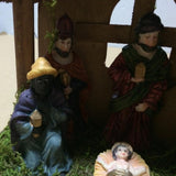Maxbell Maxbell Nativity Jesus Manger Holy Family Nativity Scene Figurines for Decoration