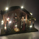 Maxbell Maxbell Nativity Jesus Manger Holy Family Nativity Scene Figurines for Decoration