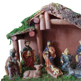 Maxbell Maxbell Nativity Manger Figurine Statue Resin Gifts Crafts for Home Decor Church