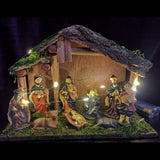 Maxbell Maxbell Nativity Manger Figurine Statue Resin Gifts Crafts for Home Decor Church