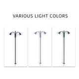 Maxbell 1:87 Miniature Street Light Model Micro Landscape Fairy Garden Accessories Grey