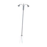 Maxbell 1:87 Miniature Street Light Model Micro Landscape Fairy Garden Accessories Grey