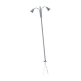 Maxbell 1:87 Miniature Street Light Model Micro Landscape Fairy Garden Accessories Grey