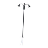 Maxbell 1:87 Miniature Street Light Model Micro Landscape Fairy Garden Accessories Black