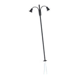 Maxbell 1:87 Miniature Street Light Model Micro Landscape Fairy Garden Accessories Black