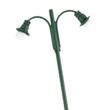 Maxbell 1:87 Miniature Street Light Model Micro Landscape Fairy Garden Accessories Green