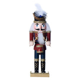 Maxbell 25cm Nutcracker Puppet Festive Decor Christmas for Shop Window Bedroom