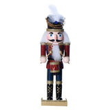 Maxbell 25cm Nutcracker Puppet Festive Decor Christmas for Shop Window Bedroom