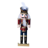 Maxbell 25cm Nutcracker Puppet Festive Decor Christmas for Shop Window Bedroom