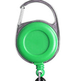 Maxbell Retractable Belt Keychain Holder Sleeve for Camping Events Green