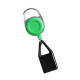 Maxbell Retractable Belt Keychain Holder Sleeve for Camping Events Green