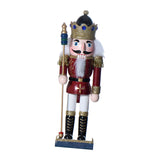 Maxbell Christmas Nutcracker Soldier Figure Puppet Toy Doll for Desktop Home Decor