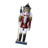 Maxbell Christmas Nutcracker Soldier Figure Puppet Toy Doll for Desktop Home Decor