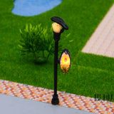 Maxbell 20x 1/100 Miniature Street Light Model Dollhouse Decoration DIY Projects Style D