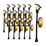 Maxbell 20x 1/100 Miniature Street Light Model Dollhouse Decoration DIY Projects Style D