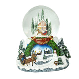 Maxbell Resin Christmas Snow Ball Decoration Scene Layout for Fireplace Home Decor