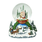Maxbell Resin Christmas Snow Ball Decoration Scene Layout for Fireplace Home Decor