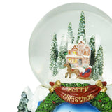 Maxbell Resin Christmas Snow Ball Decoration Scene Layout for Fireplace Home Decor