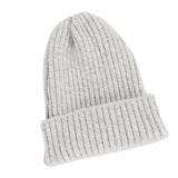 Maxbell hat Slouchy Warm One Size Lightweight Skull Cap for women Light Grey