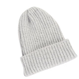 Maxbell hat Slouchy Warm One Size Lightweight Skull Cap for women Light Grey