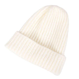 Maxbell hat Slouchy Warm One Size Lightweight Skull Cap for women White