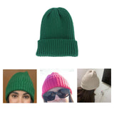 Maxbell hat Slouchy Warm One Size Lightweight Skull Cap for women Green