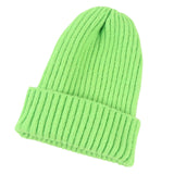 Maxbell hat Slouchy Warm One Size Lightweight Skull Cap for women Bright Green