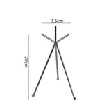 Maxbell Glass Ball Stand Holder Home Decor Sphere Stand for Office Tabletop Gifts Small Argent