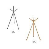 Maxbell Glass Ball Stand Holder Home Decor Sphere Stand for Office Tabletop Gifts Small Argent