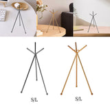 Maxbell Glass Ball Stand Holder Home Decor Sphere Stand for Office Tabletop Gifts Small Argent