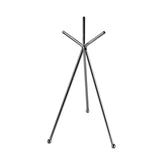 Maxbell Glass Ball Stand Holder Home Decor Sphere Stand for Office Tabletop Gifts Large Argent