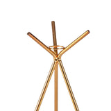 Maxbell Glass Ball Stand Holder Home Decor Sphere Stand for Office Tabletop Gifts Small Aureate