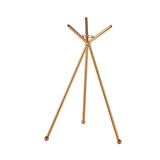 Maxbell Glass Ball Stand Holder Home Decor Sphere Stand for Office Tabletop Gifts Small Aureate