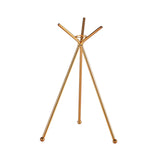 Maxbell Glass Ball Stand Holder Home Decor Sphere Stand for Office Tabletop Gifts Small Aureate