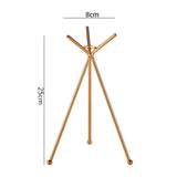 Maxbell Glass Ball Stand Holder Home Decor Sphere Stand for Office Tabletop Gifts Large Aureate