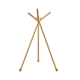 Maxbell Glass Ball Stand Holder Home Decor Sphere Stand for Office Tabletop Gifts Large Aureate