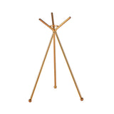 Maxbell Glass Ball Stand Holder Home Decor Sphere Stand for Office Tabletop Gifts Large Aureate