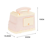 Maxbell Money Saving Bank Storage Box Saving Box for Home Birthday Gifts Decor Pink