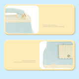 Maxbell Money Saving Bank Storage Box Saving Box for Home Birthday Gifts Decor Blue