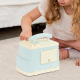 Maxbell Money Saving Bank Storage Box Saving Box for Home Birthday Gifts Decor Blue