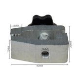 Maxbell Jaw Clamp Thrust Tension Meter Force Tester Easily Installed and Fixed