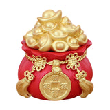 Maxbell Traditional Chinese Money Figurine Desktop for Car Dashboard Collectibles