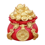 Maxbell Traditional Chinese Money Figurine Desktop for Car Dashboard Collectibles